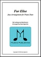 Fur Elise piano sheet music cover